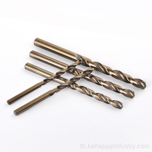 Twist Drill Bit สำหรับการขุดเจาะสแตนเลสโลหะ